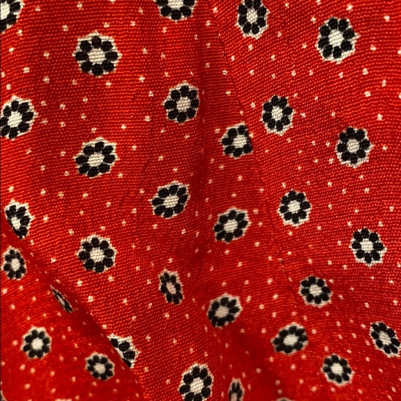 • Boho Flower Plunging Blouse • - Picture 6 of 6